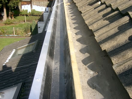 low maintenance concrete block gutters